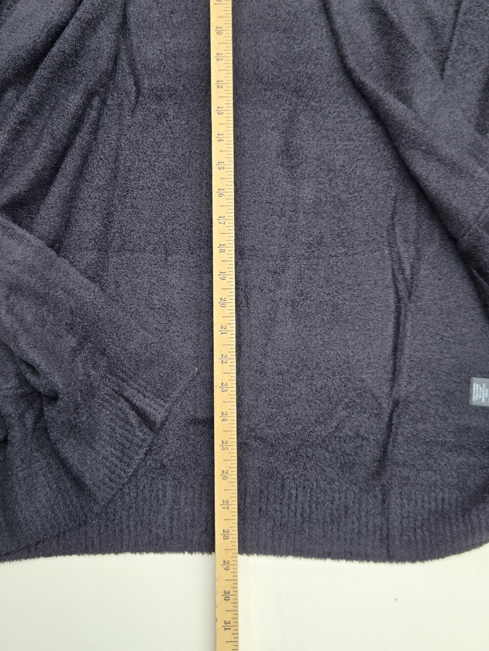 NWT Barefoot Dreams CozyChic Lite Ribbed Cuff Coastline Cardigan Size-Medium - Picture 8 of 9